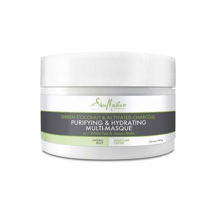 GREEN COCONUT & ACTIVATED CHARCOAL PURIFYING & HYDRATING MULTI-MASQUE