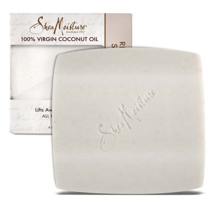 100% VIRGIN COCONUT OIL RHASSOUL CLAY SHAMPOO BAR