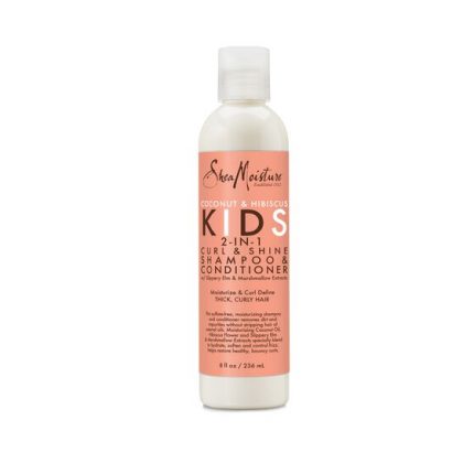 COCONUT & HIBISCUS KIDS 2-IN-1 CURL & SHINE SHAMPOO & CONDITIONER